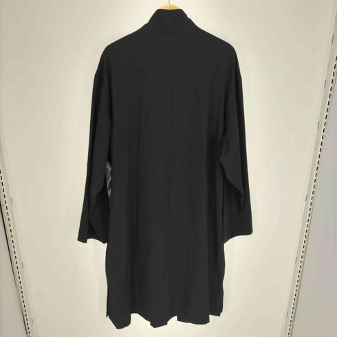 ヨウジヤマモトプールオム Yohji Yamamoto POUR HOMME 25AW WOOL GABARDINE LONG SHIRT COAT ウール ギャバジン ロング シャツ コート メンズ JPN:3